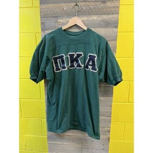 VINTAGE Eagle Athletic Pi Kappa Alpha Fraternity Jersey Mens L David